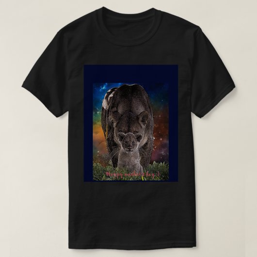 Lioness Mothers Day gift for mom Graphic Tシャツ (デザイン正面)