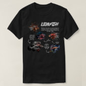 Lionfishおもしろい事実 Tシャツ (デザイン正面)