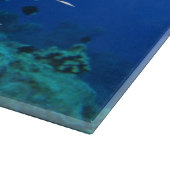 LionfishまたはPterois Miles、海リーフフィッシュ カッティングボード (角)