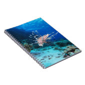 LionfishまたはPterois Miles、海リーフフィッシュ ノートブック (右側)