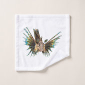 Lionfish -抽象デザイン – 写真の切り取り | バスタオルセット (ウォッシュタオル)
