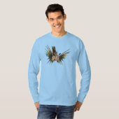 Lionfish -抽象デザイン – 写真の切り取り | tシャツ (正面フル)
