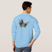 Lionfish -抽象デザイン – 写真の切り取り | tシャツ (裏面フル)