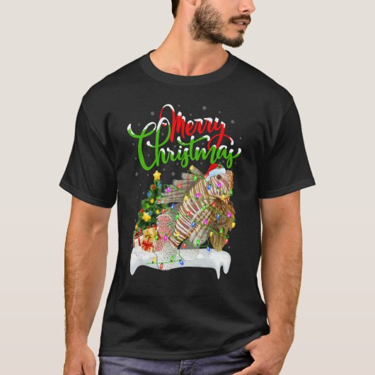 Lionfish   Xmas Decorations Santa Lionfish Christm Tシャツ (正面)