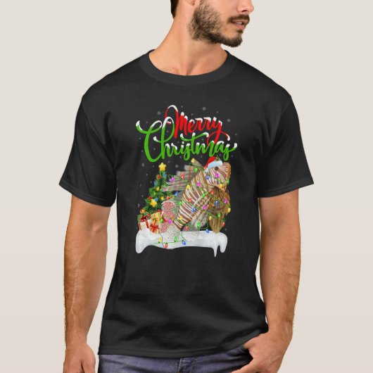 Lionfish  Xmas Decorations Santa Lionfish Christma Tシャツ (正面)