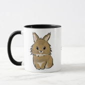 Lionhead bunny  マグカップ (左)