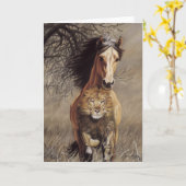 Lionheart カード (黄色い花)