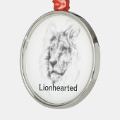 Lionheartedオーナメント メタルオーナメント (左)