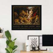 Lions’ Den art poster ポスター (ホームオフィス)