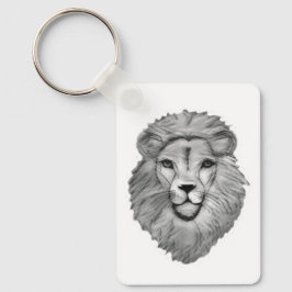 Lion's Head Mens Keyring Keychain キーホルダー