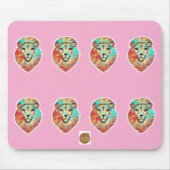 Lion's Head Mouse Mat マウスパッド (正面)