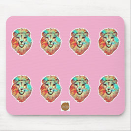 Lion's Head Mouse Mat マウスパッド