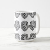  Lion's Head Mug コーヒーマグカップ (正面右)