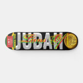 LIONS OF JUDAH JAMAICAN 7 3/4" スケートボードデッキ (横)