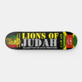 LIONS OF JUDAH JMTスケートボード， 7 3/4"デッキ スケートボード (横)