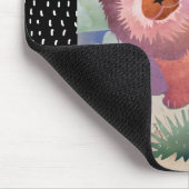 LIONZ AND DRAGONZ chow and cat -マウスパッド マウスパッド (コーナー)