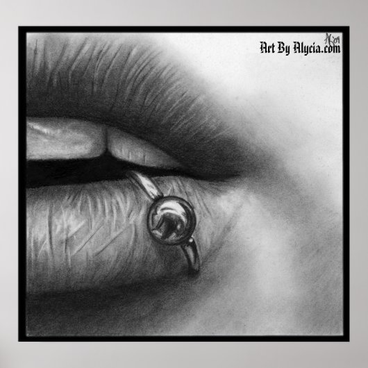 Lipピアスされたポスター ポスター (正面)