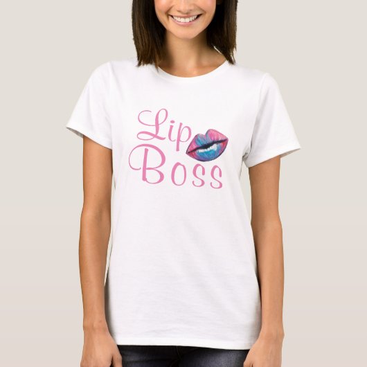 Lip Boss Lipstick Distributor Shirt Tシャツ (正面)