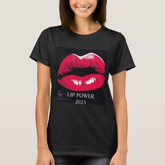 LIP POWER 2025 Tシャツ (正面)