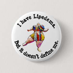 Lipedemaの認識度ボタン 缶バッジ