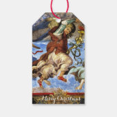 Lippiによる前提と受胎告知からの天使 ギフトタグ (裏面)