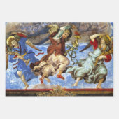 Lippiによる前提と受胎告知からの天使 ラッピングペーパーシート (正面2)