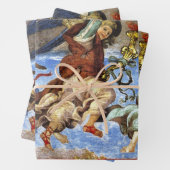 Lippiによる前提と受胎告知からの天使 ラッピングペーパーシート (インサイチュ)