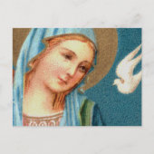 Lippiの受胎告知からBVMと聖霊(Det.) ポストカード (正面)