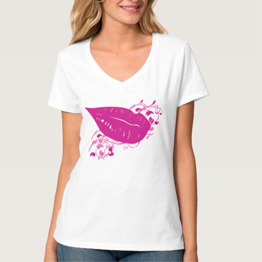 LIPS女性 Tシャツ (正面)
