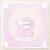 Lips ガラスコースター (裏面)