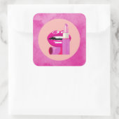 Lips スクエアシール (バッグ)