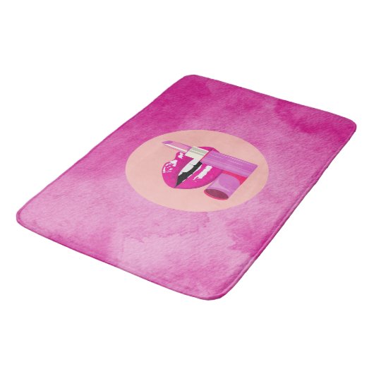 Lips バスマット (アングル)