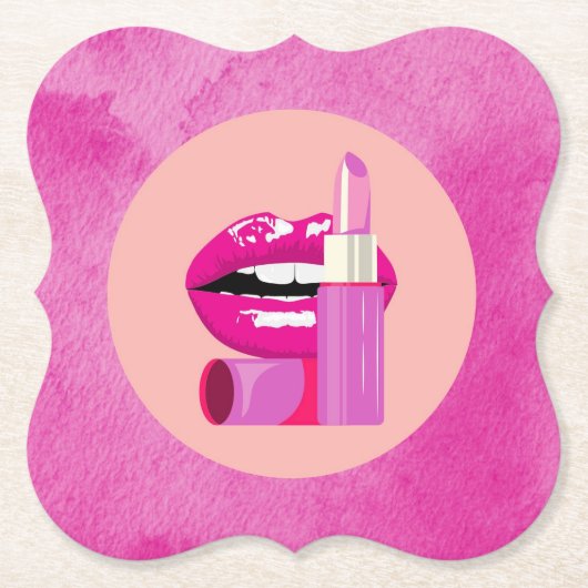 Lips ペーパーコースター (正面)