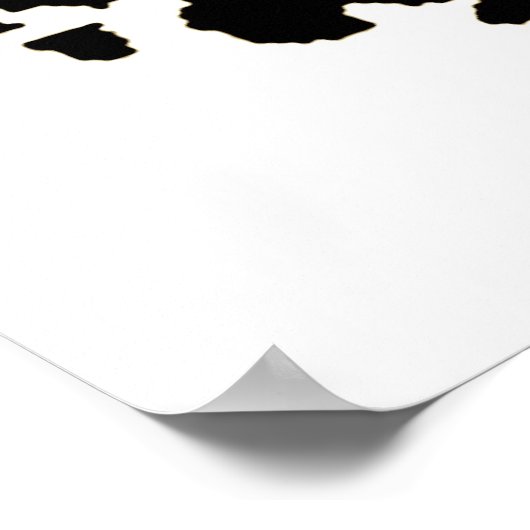 lips-7571-blackwhite ポスター (角)