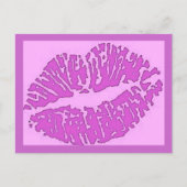 lips-7571-pinks ポストカード (正面)
