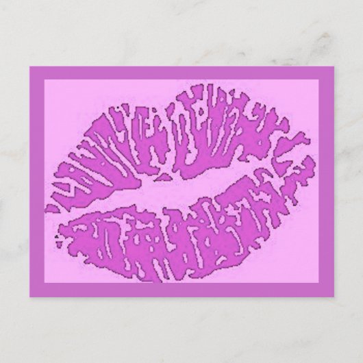 lips-7571-pinks ポストカード (正面)