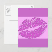 lips-7571-pinks ポストカード (正面/裏面)