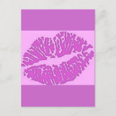 lips-7571-pinks ポストカード (正面)