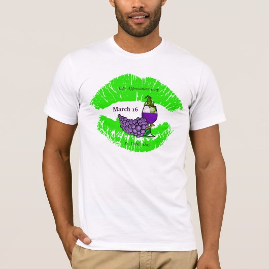 Lips Annovation Day & St.Urho's Day T-shirt #2 Tシャツ (正面)