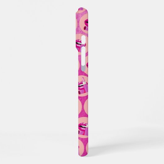 Lips iPhoneケース (左側面)