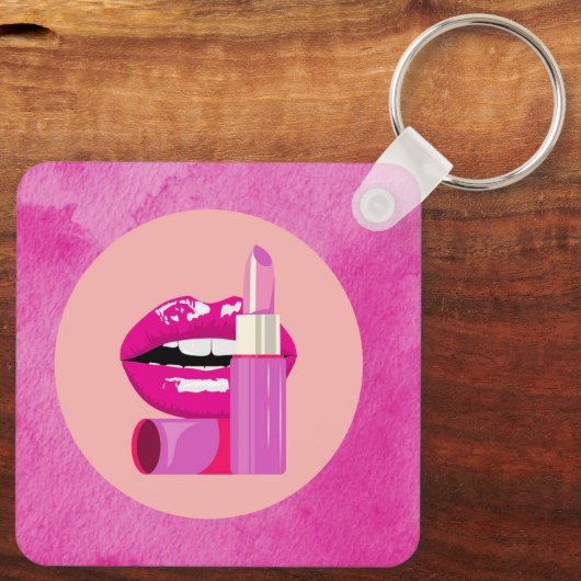 Lips Keychain キーホルダー (裏面)