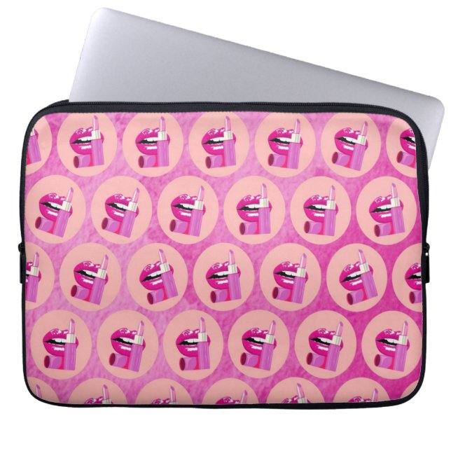 Lips Laptop Sleeve ラップトップスリーブ (正面)