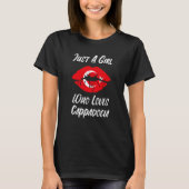 Lips Mouth Love Turkish Flag Cappadokia Tシャツ (正面)
