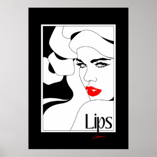 Lips Original ポスター