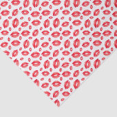 Lips Pattern Red & White 薄葉紙 (詳細)