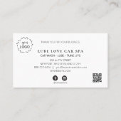 *~* LIPS Thank You Rewards QRロゴ美しい ロイヤリティカード (裏面)