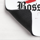 Lipstickボスの女性および唇のマウスパッド マウスパッド (コーナー)