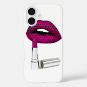Lipstick, iphone, 16 case 🤳 Case-Mate iPhoneケース (裏面)