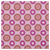 Lipstick lesbian pride colors /pink flower pattern ファブリック (見本)