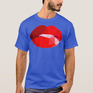 Lipstick lips tシャツ
